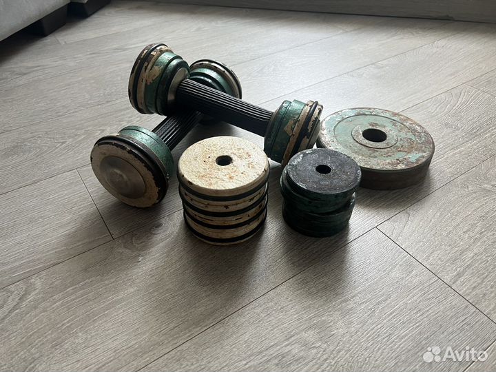 Гантели разборные СССР