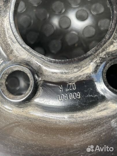 Диск штамп Новый Оригинал Volkswagen Polo