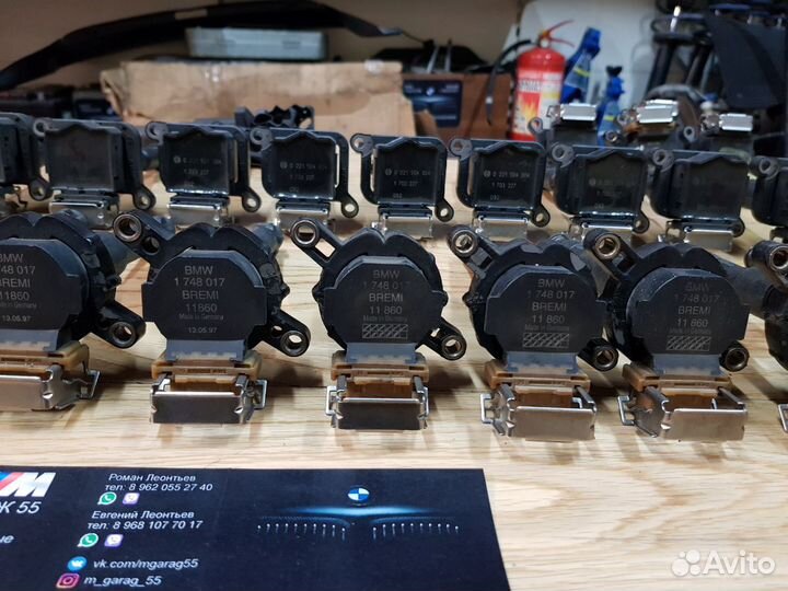 Катушки зажигания бмв bmw e39, m52, m54