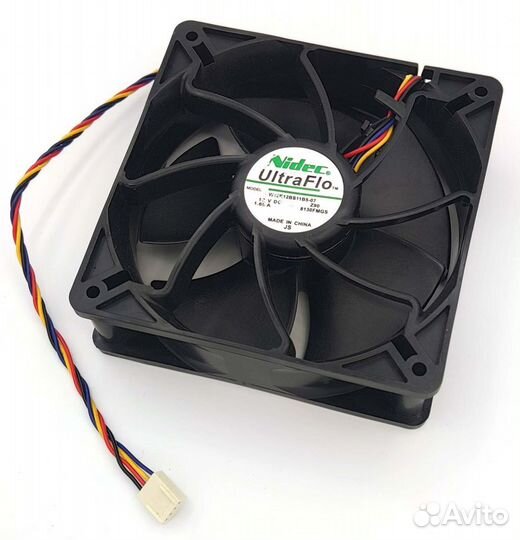 Кулер nidec 120мм 1,65а для s19 s17 t17 s9 l7