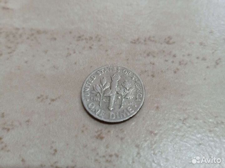 Монета Liberty ONE dime