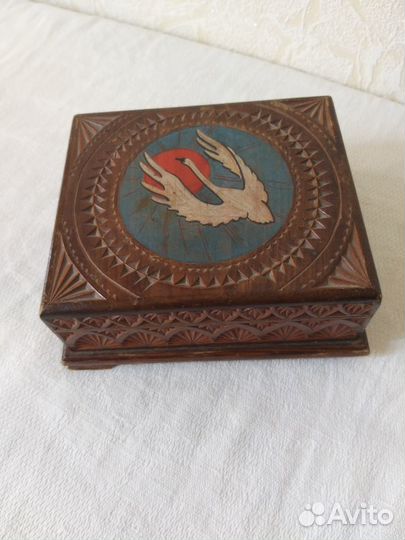 Шкатулка резная 70-х годов, СССР