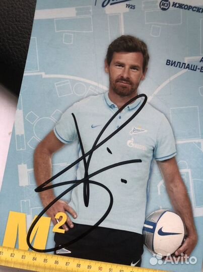 Автограф Виллаш-Боаш оригинал