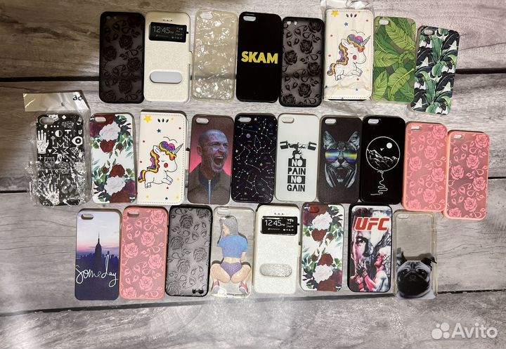 Новые чехлы на iPhone 5 5S SE 6+ plus