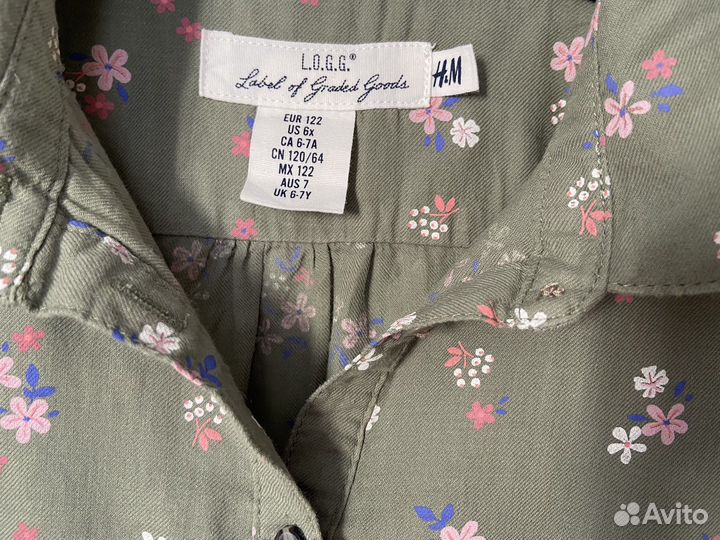 Детское платье-рубашка H&M