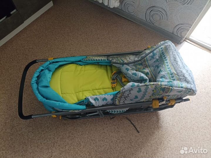 Детская коляска-санки