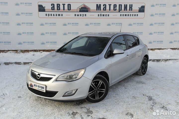 Opel Astra 1.6 AT, 2013, 111 556 км
