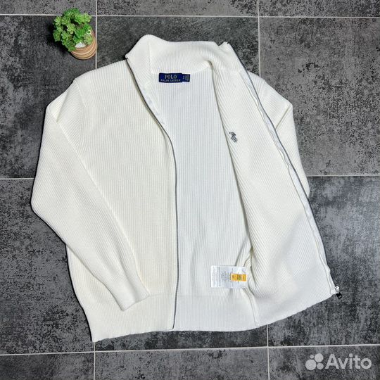 Кофта на молнии polo ralph lauren размеры 46 54