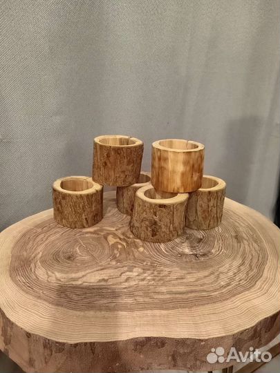 Деревянная баночка