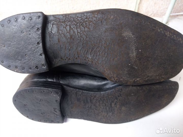 Сапоги офицерские хромовые