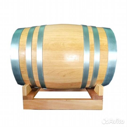 Бочка дубовая ставбондарь, 20 л с краном + воск