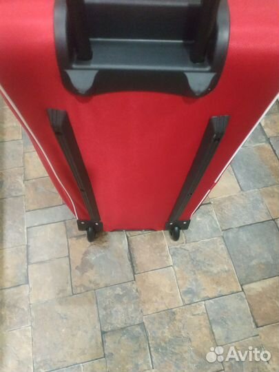 Баул хоккейный красный Bauer с карманом