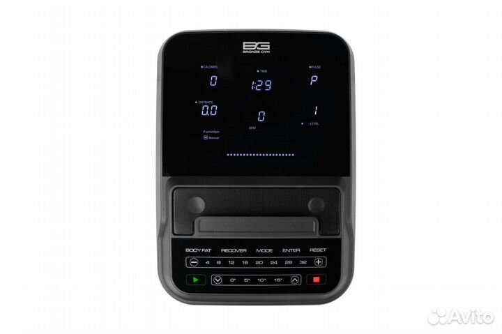 Эллиптический тренажер bronze GYM X700M с наклоном