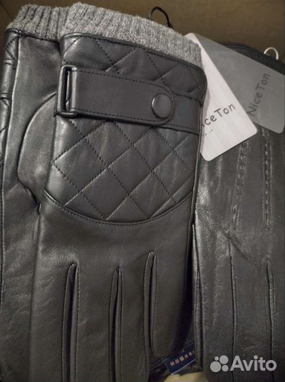 Перчатки мужские натуральная кожа