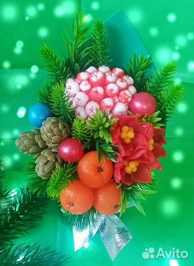 Зимняя композиция из мыла