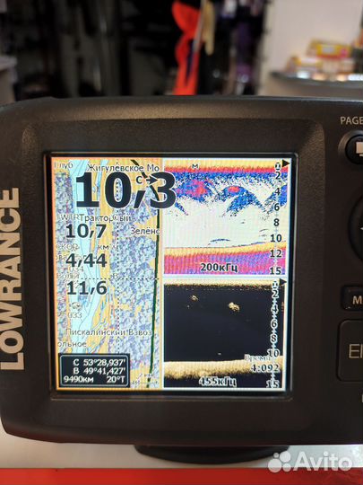 Эхолот картплоттер Lowrance Elite 5 hdi