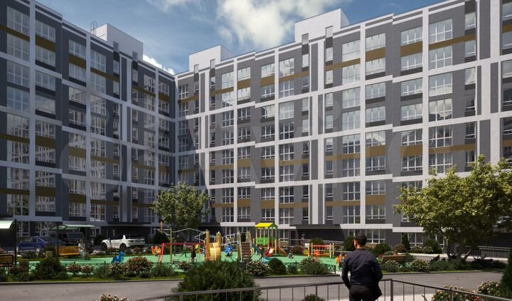 3-к. квартира, 75,4 м², 2/9 эт.