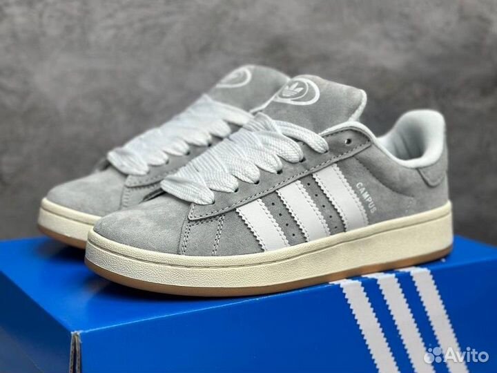 Кроссовки Adidas Campus Grey Gum (36-45)