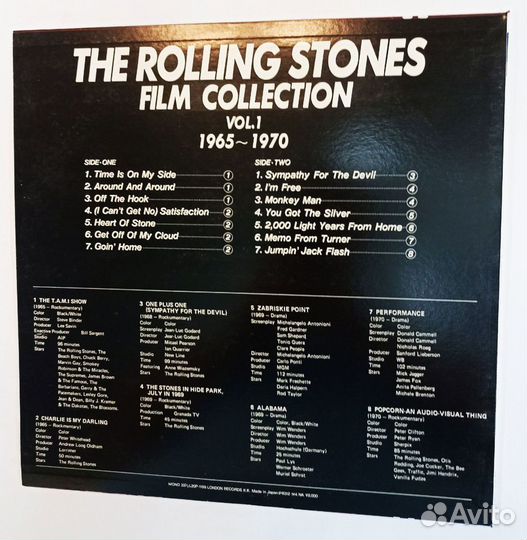 Винтажная виниловая пластинка LP The Rolling Stone