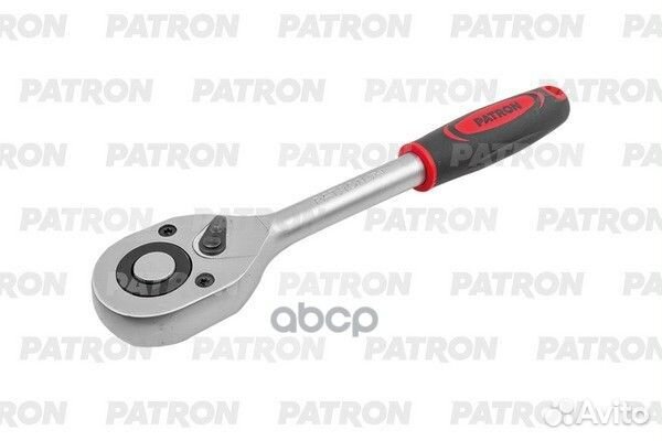 Трещотка 1/4 1/4 inch, 24 зуба, 155 мм, с резин