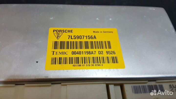 Блок управления pdcc Porsche Cayenne 957 turbo 08