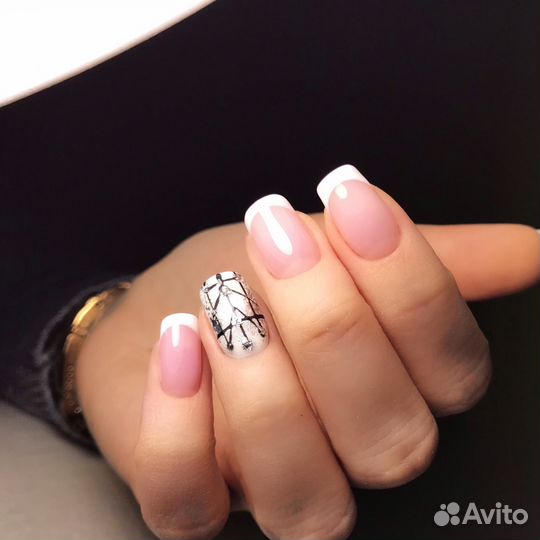 Маникюр, шеллак, наращивание ногтей, акрил Гель