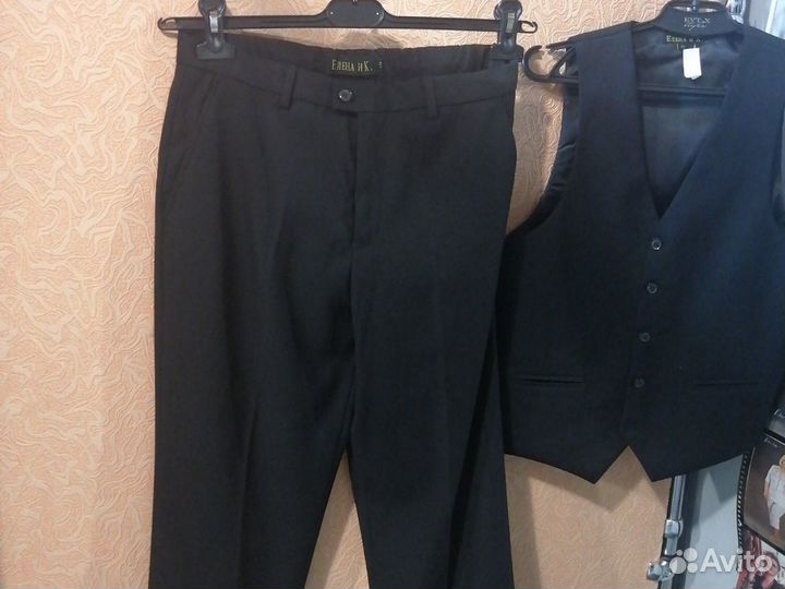 Брюки+жилет