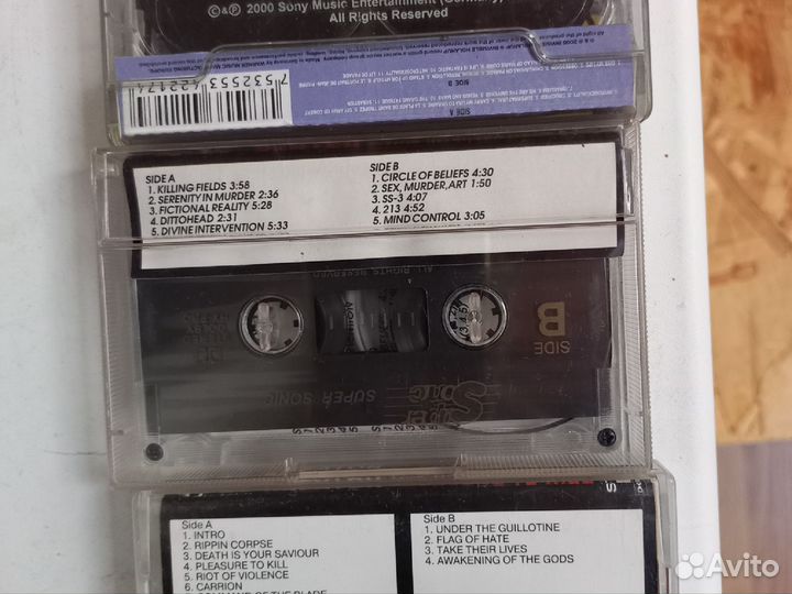 Кассеты ауди с записями Польша