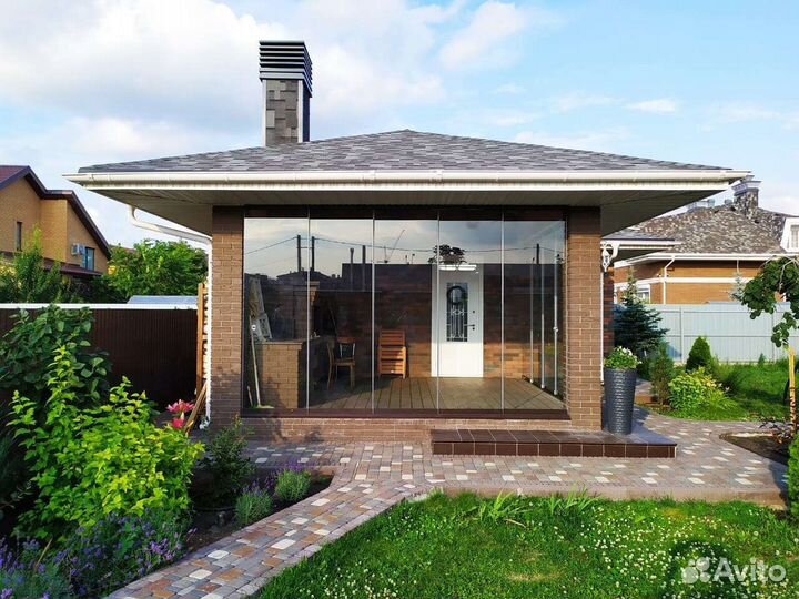 Остеклениедля террас из стекла