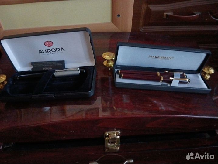 Ручки письменные экстр кл aurora,marksman не Б/У
