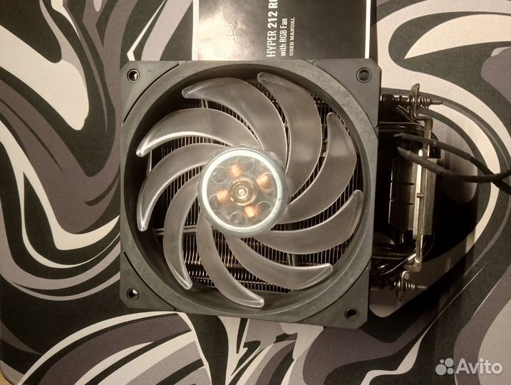 Кулер для процессора Cooler Master hyper 212 rgb