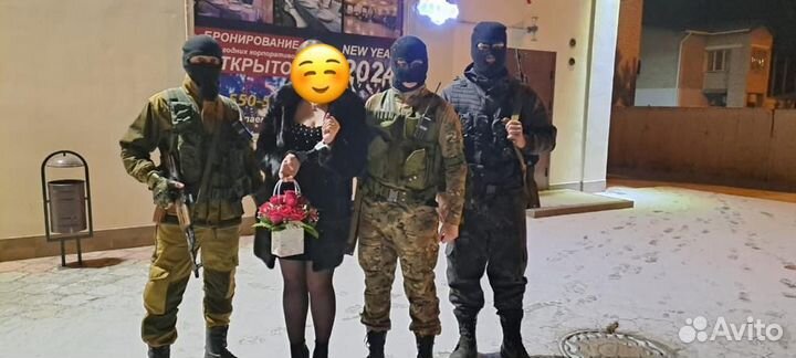 Фотосессия со спецназом