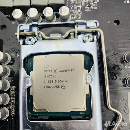 Комплект I7-7700/Asrock Z270 PRO 4 + кулер