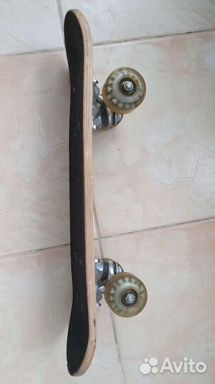 Скейтборд детский светятся колеса