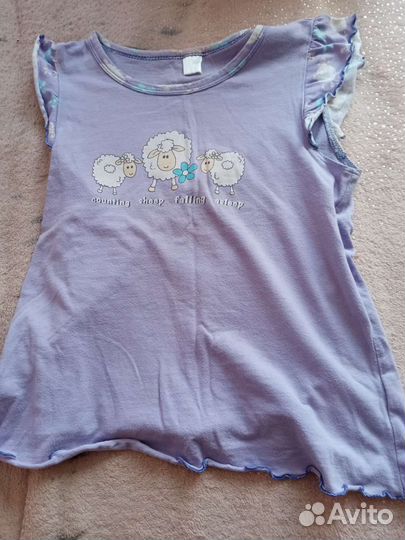 Пижамная футболка