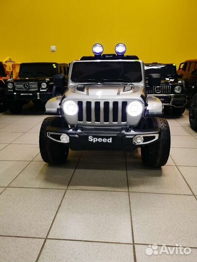 Детский электромобиль jeep 4WD