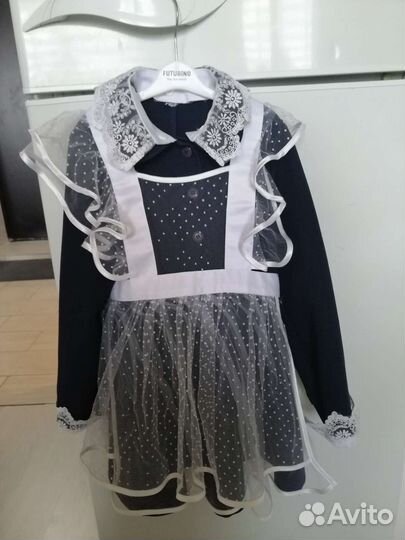 Школьная форма для девочки 128 синяя