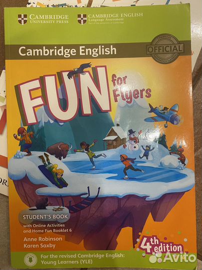 Учебник Fun for Flyers Cambridge English