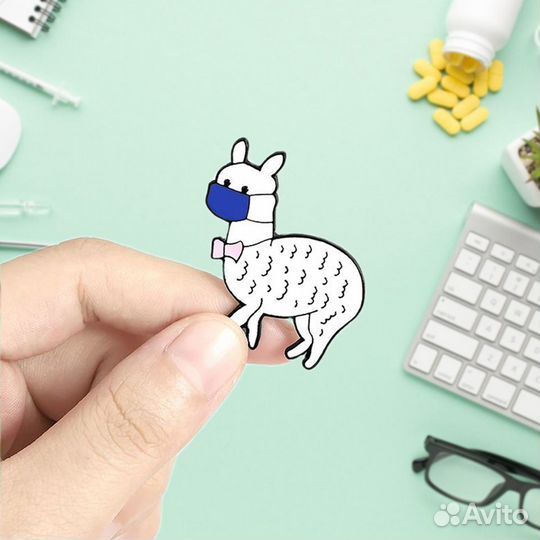 Значок Лама