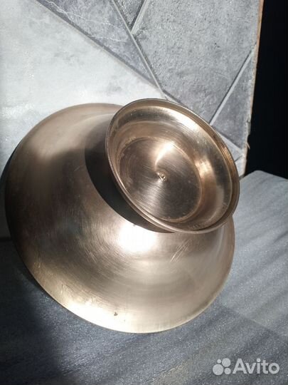 Латунная индийская чаша