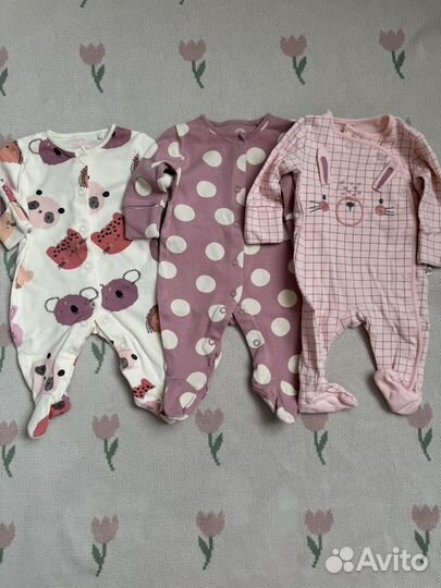 Вещи на девочку 56 р (next, hm, mothercare)