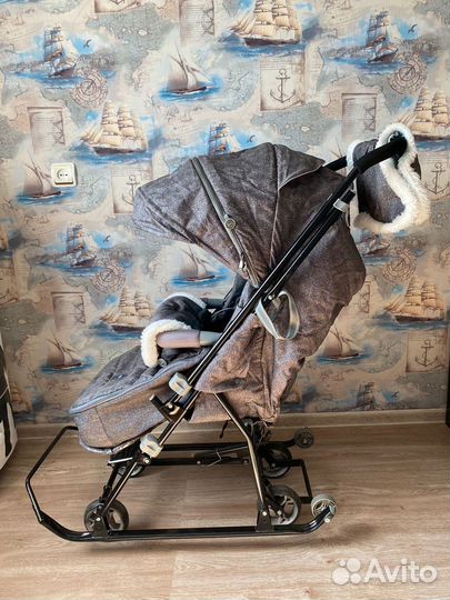 Санки коляска Nika