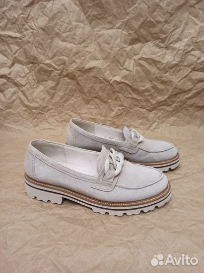 Лоферы женские 39 размер натуральная замша