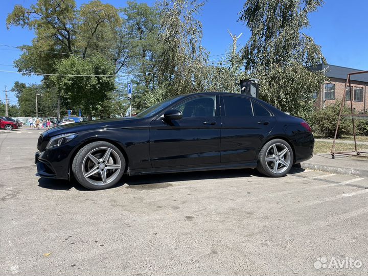 Оригинальные диски AMG R18 с резиной