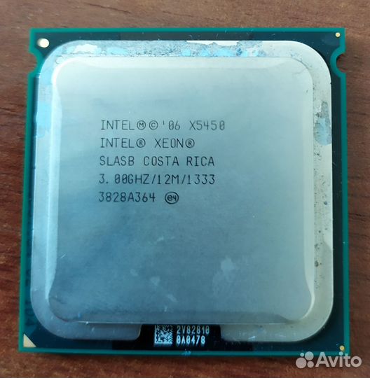 Продам CPU Xeon X5450 с адаптером на сокет 775