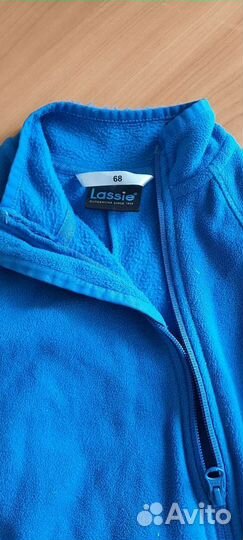 Флисовый комбинезон lassie 68 размер