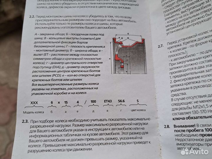 Литые диски r15