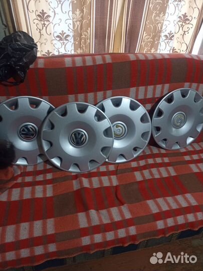 Оригинальные колпаки Фольксваген. Радиус15
