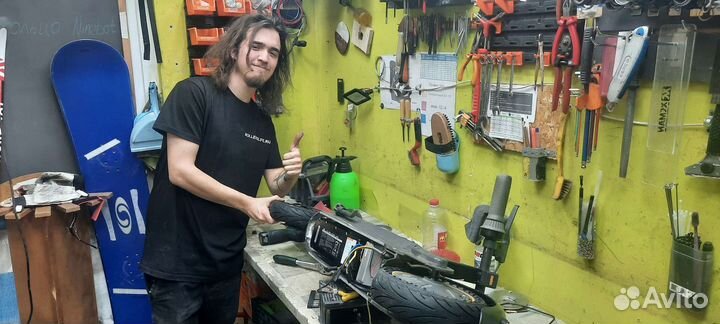 Ремонт и обслуживание электросамокатов Kugoo(куго)