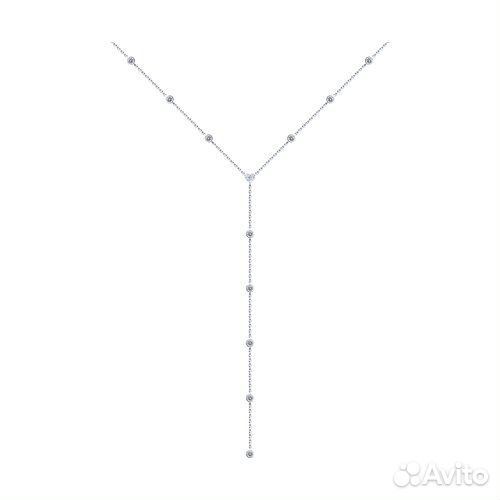 Колье sokolov из серебра, 94070670, р.40\45